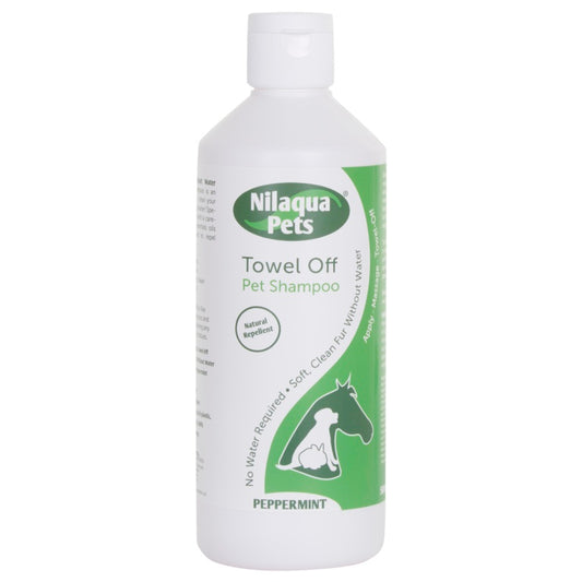 Nilaqua Towel Off Pet Shampoo 500ml Peppermint
