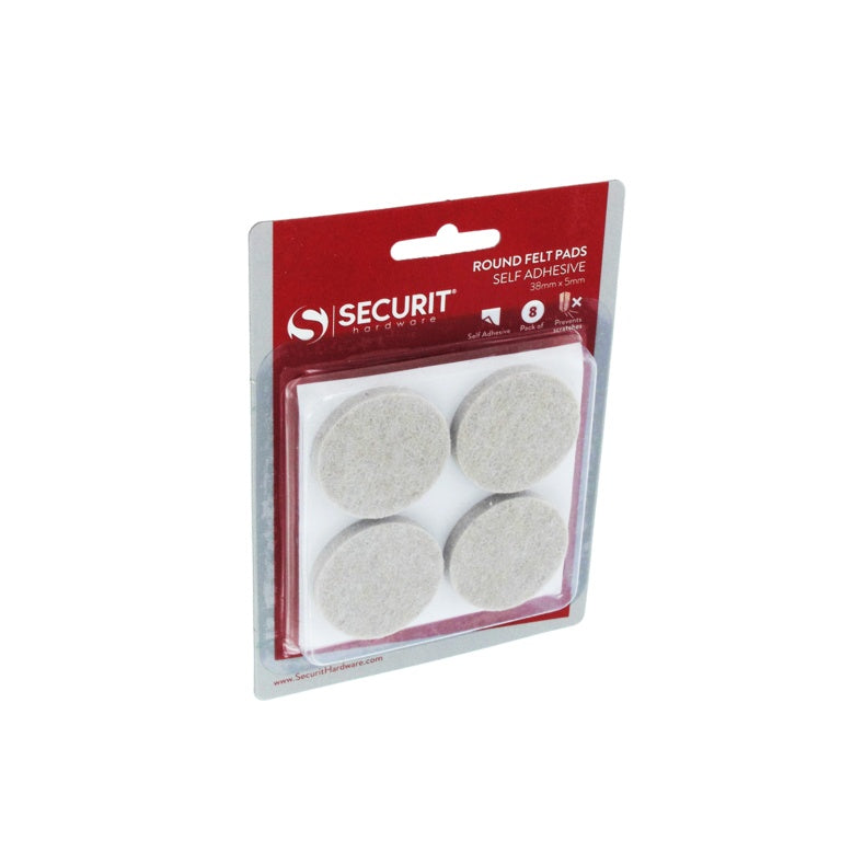 Securit Round Felt Pads