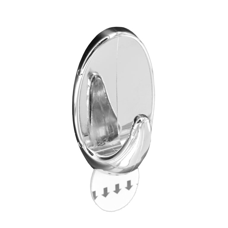 Securit Removable Oval Hook Chrome
