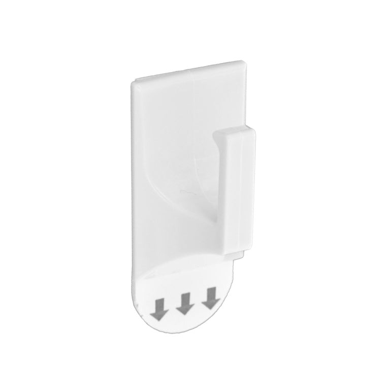 Securit Removable Square Hook White