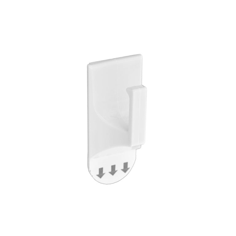 Securit Removable Square Hook White