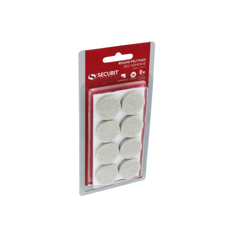 Securit Round Felt Pads