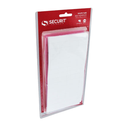 Securit Self Adhesive White Pads