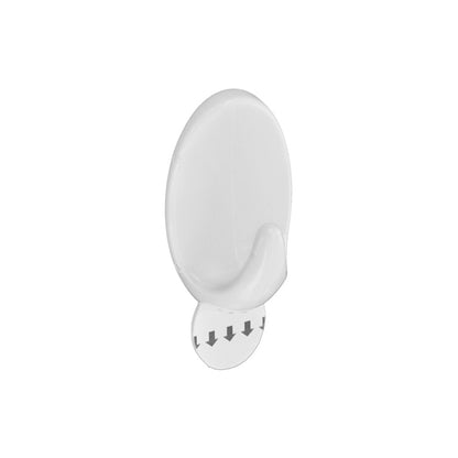 Securit Removable Oval Hook White