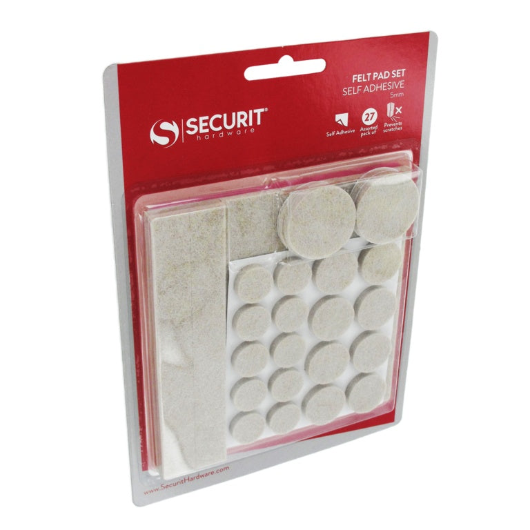 Securit Felt Pads Set 5mm Deep