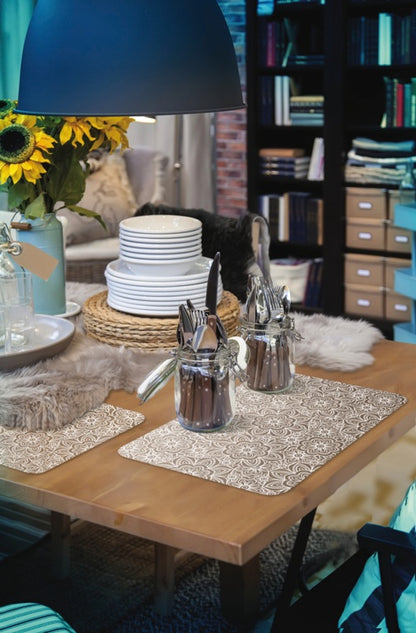d-c-fixÂ® Rio Placemat - Sienna Transparent