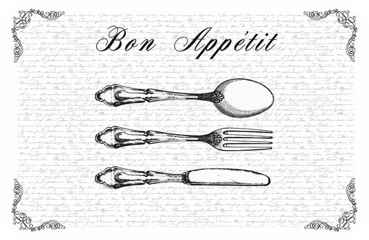 d-c-fix® Bon Appetit Transparent Placemat Pack 12