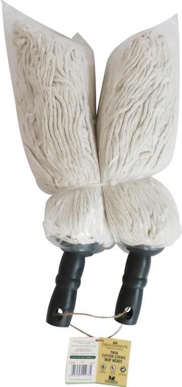 Groundsman Bamboo Deluxe Mop Head Refills