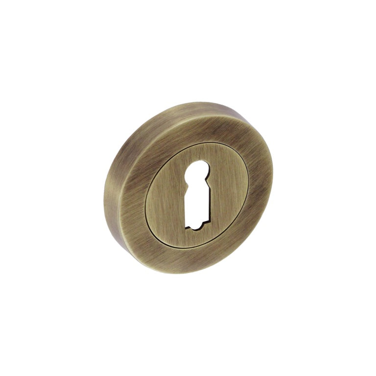 Smiths Architectural Escutcheon Lock Screw On Rose Antique Bronze