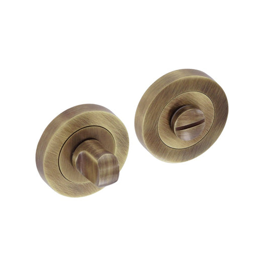 Smiths Architectural Turn & Release Screw On Rose Antique Bronze