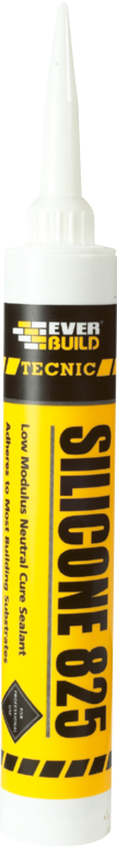 Everbuild Silicone 825 Black 380ml