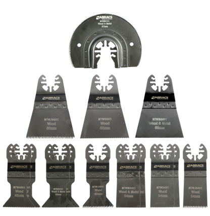 Abracs Multi Tool Set Blade Mixed Set