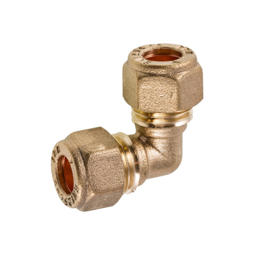 Securplumb Compression Elbow 22mm
