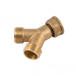 Securplumb Brass Y-Piece Connector