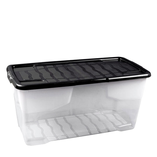 Strata Curved Storage Box & Lid 80L