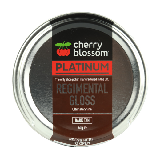 Cherry Blossom Regimental Gloss Dark Tan 40g