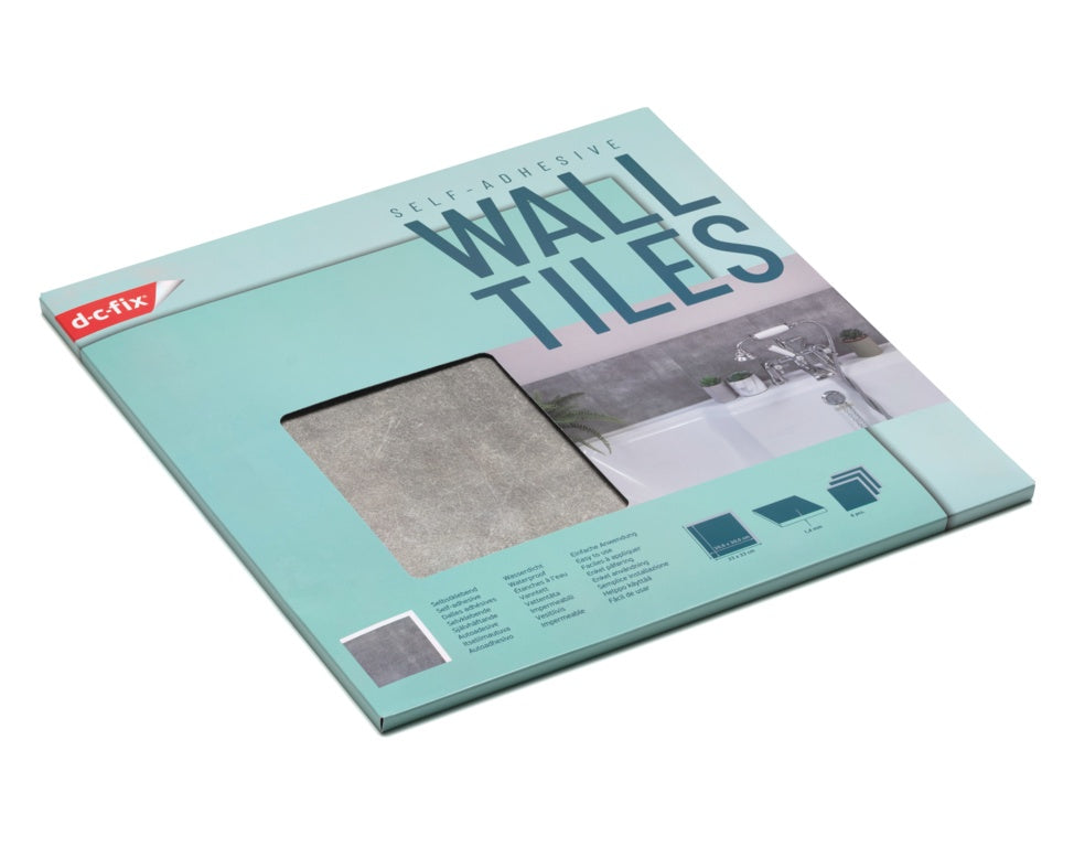d-c-fixÂ® Self Adhesive Wall Tiles 6 Piece
