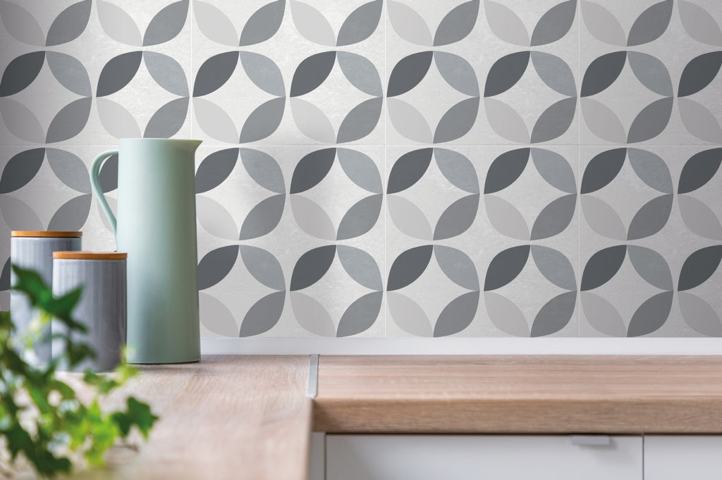 d-c-fixÂ® Self Adhesive Wall Tiles 6 Piece