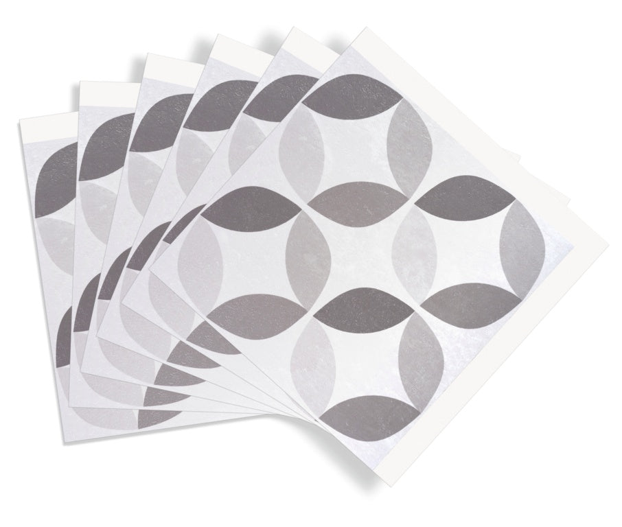 d-c-fixÂ® Self Adhesive Wall Tiles 6 Piece