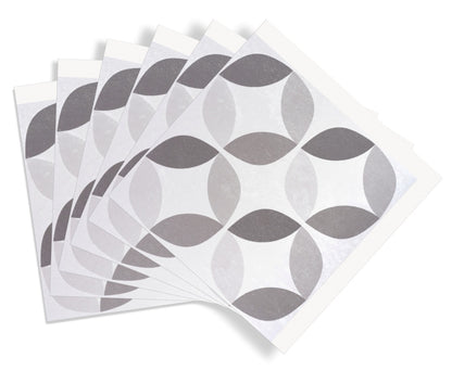 d-c-fixÂ® Self Adhesive Wall Tiles 6 Piece
