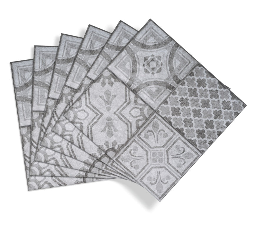 d-c-fixÂ® Self Adhesive Floor Tiles 11 Piece