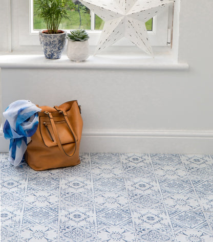 d-c-fixÂ® Self Adhesive Floor Tiles 11 Piece