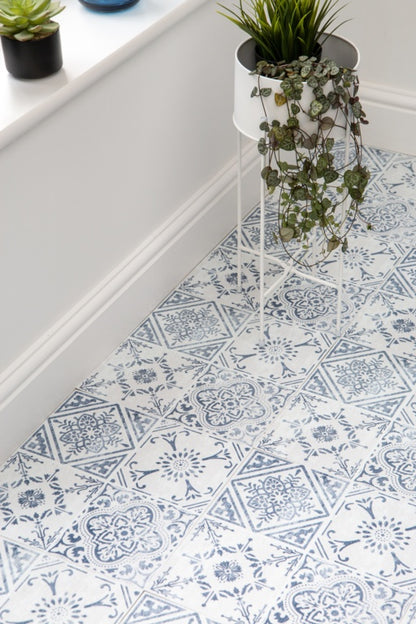 d-c-fixÂ® Self Adhesive Floor Tiles 11 Piece