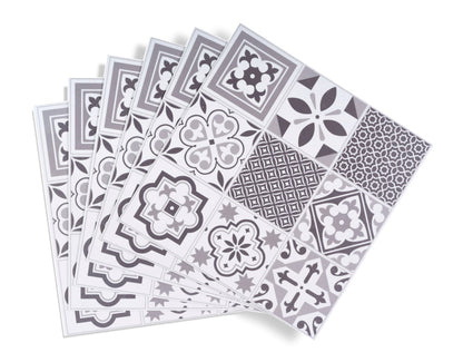 d-c-fixÂ® Self Adhesive Floor Tiles 11 Piece