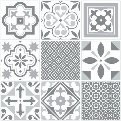 d-c-fixÂ® Self Adhesive Floor Tiles 11 Piece