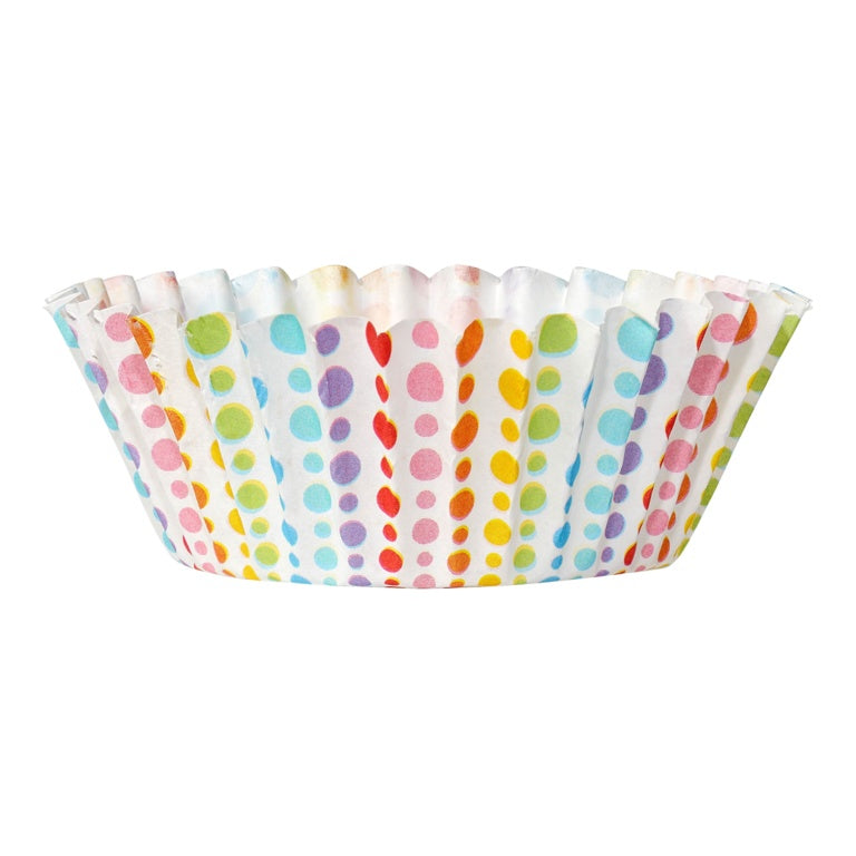 Tala Rainbow Dotty Mini Cupcake Cases