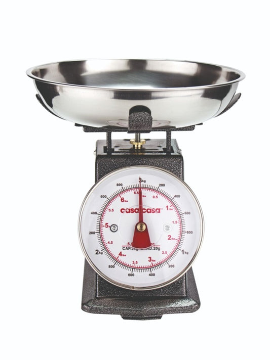 Casa & Casa Trad Mechanical Kitchen Scale Grey