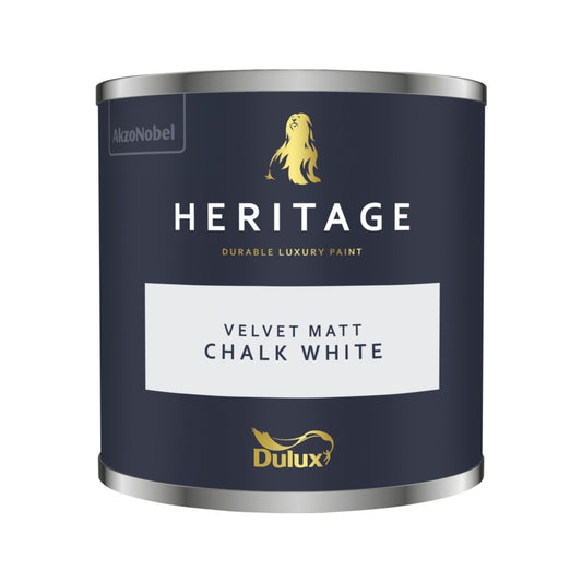 Dulux Heritage Tester 125ml Chalk White
