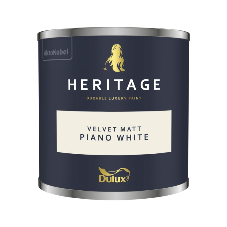 Dulux Heritage Tester 125ml Piano White