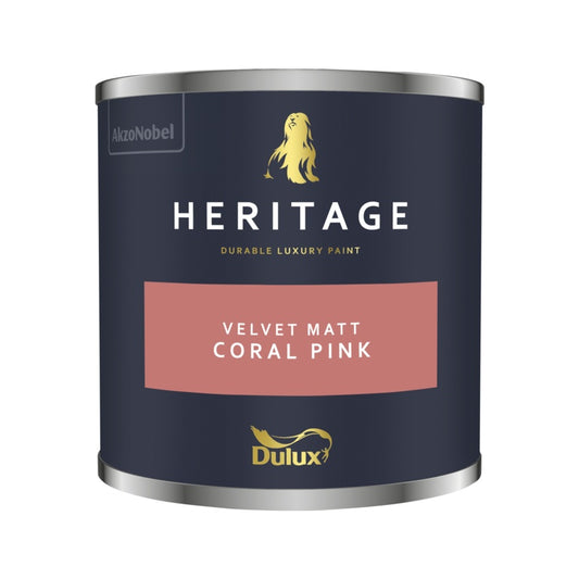 Dulux Heritage Tester 125ml Coral Pink