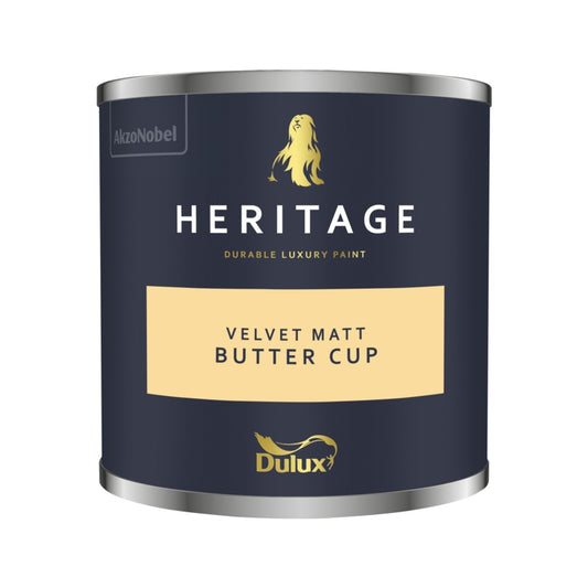 Dulux Heritage Tester 125ml Butter Cup
