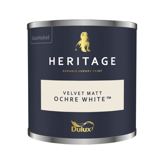 Dulux Heritage Tester 125ml Ochre White