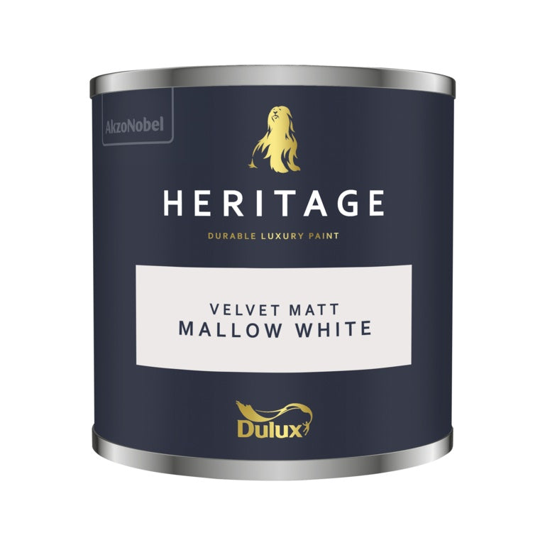 Dulux Heritage Tester 125ml Mallow White