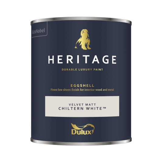 Dulux Heritage Eggshell 750ml Chiltern White