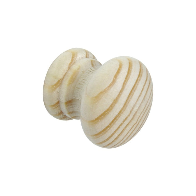 Securit Pine Knobs with Metal Inserts (2) 48mm