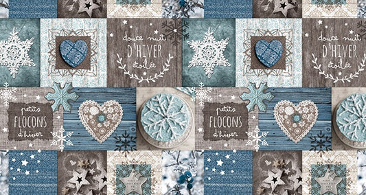 d-c-fix® Manhattan Christmas Tablecloth 20m Roll x 140cm