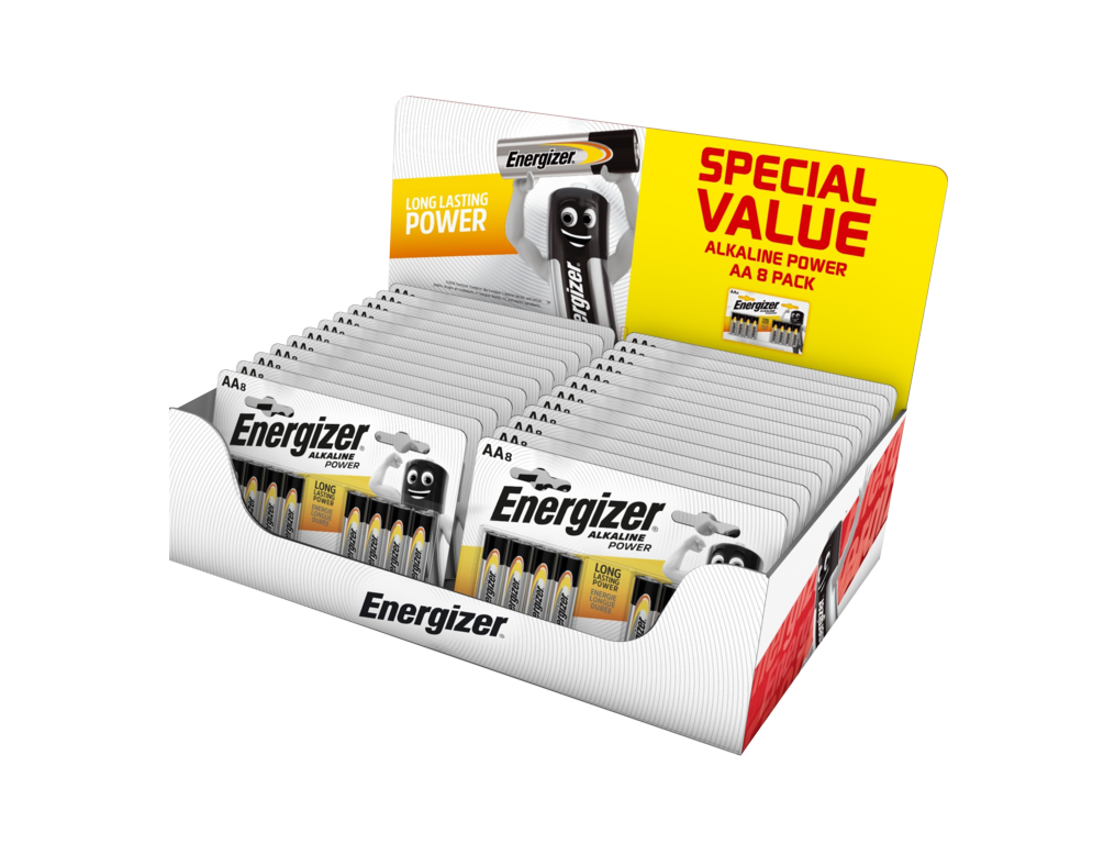 Energizer Alkaline Power CDU 24 Cards