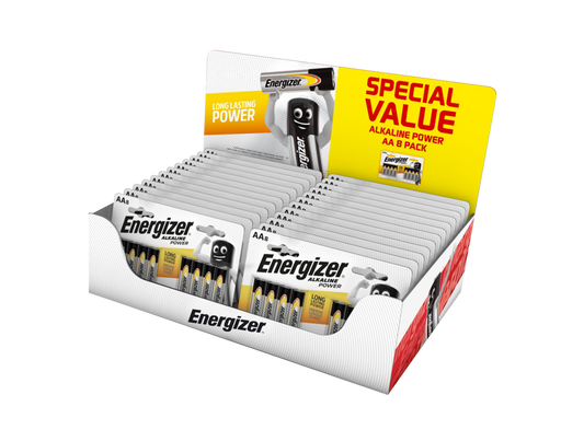 Energizer Alkaline Power CDU 24 Cards