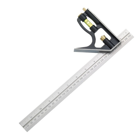 Fisher Combination Square - English & Metric Markings 12"/300mm