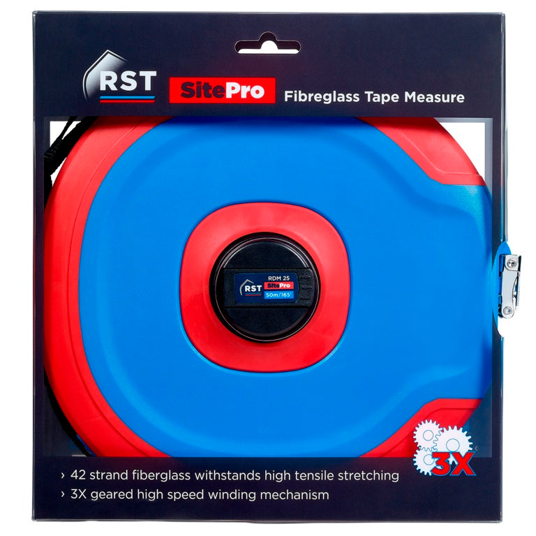 RST Surveyors Fibreglass Tape Measure