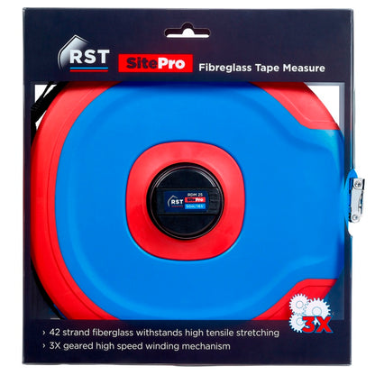 RST Surveyors Fibreglass Tape Measure
