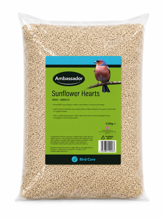 Ambassador Sunflower Hearts 12.6kg