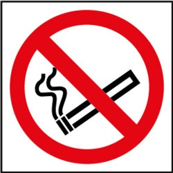 Smiths Architectural No Smoking Symbol Sign