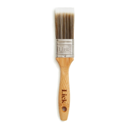 LickTools Eco Bamboo Handle Flat Brush 1.5"
