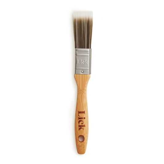 LickTools Eco Bamboo Handle Flat Brush 1"