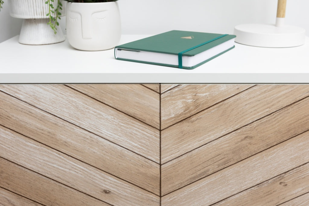 d-c-fixÂ® Wood Chevron Self Adhesive Film